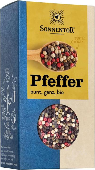 Produktbild Sonnentor Pfeffer bunt ganz Bio (50 g)