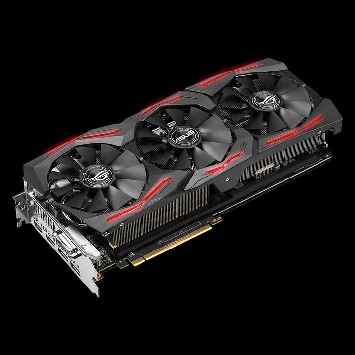 Produktbild ASUS Radeon ROG STRIX RX VEGA 64 O8G GAMING (8 GB)