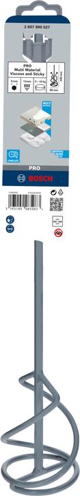 Produktbild Bosch Professional Zubehör PRO Multi Material Viscous and Sticky Rührkorb, 80 mm