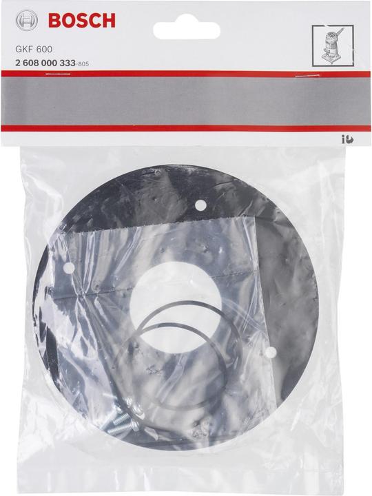 Actual product image Bosch Professional Zubehör Base plate, round, for GKF 600