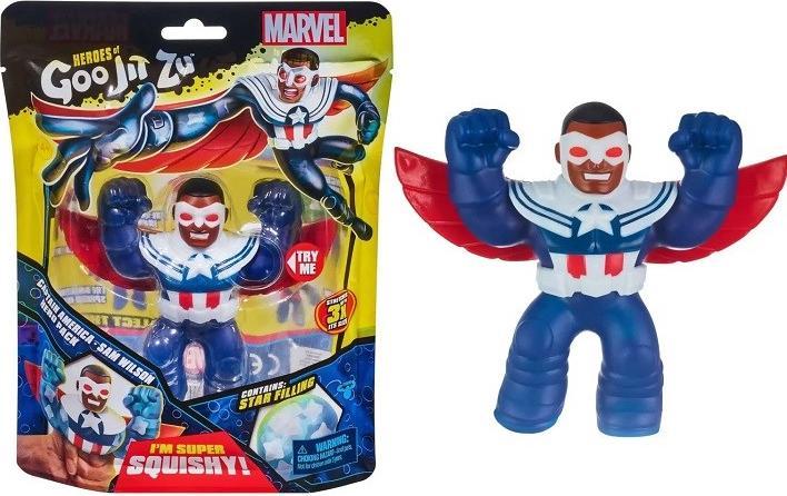 Goo Jit Zu HEROES OF Marvel Figure single pack, W5