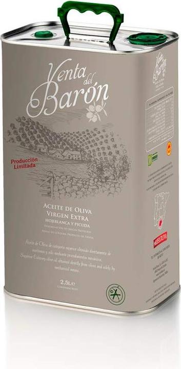 Immagine prodotto Venta del Barón Olio extravergine di oliva - tanica da 2,5 litri (2500 ml)