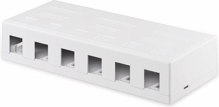 Actual product image Goobay Keystone empty housing 6-port (Housing)