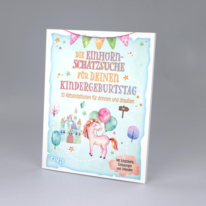 Actual product image Die Einhorn-Schatzsuche/-Schnitzeljagd für deinen Kindergeburtstag (German, 2022)