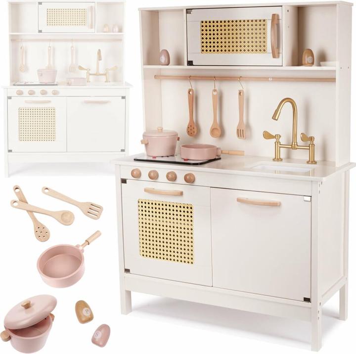 Produktbild Ikonka Retro Küche mit Boho Zubehör