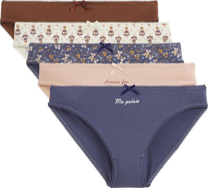 Actual product image La Redoute Collections 5-Pack Cotton Stretch Briefs (42, Single pack)
