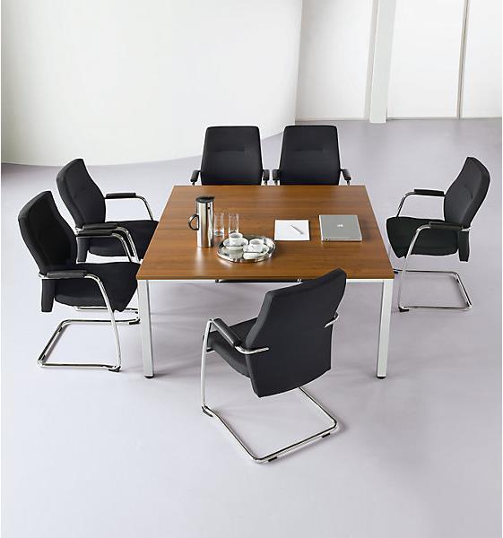 Image du produit kaiserkraft Table de conférence, carrée