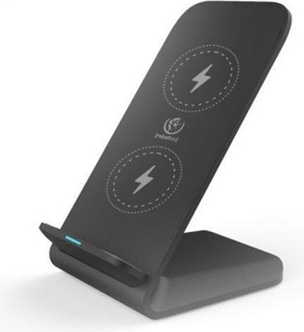 Actual product image Rebeltec QI 15W wireless charger W210 High Speed black (18 W)