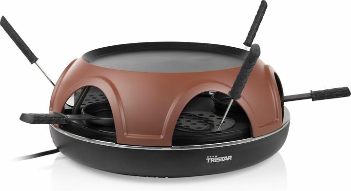 Produktbild Tristar 3- in 1 Pizza Festa als Raclette, Grillplatte und zum Pizza machen