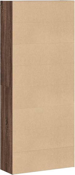 Image du produit VidaXL Bücherregal Bücherschrank Standregal Raumteiler Braun Eichen-Optik (80 x 30 x 189 cm)