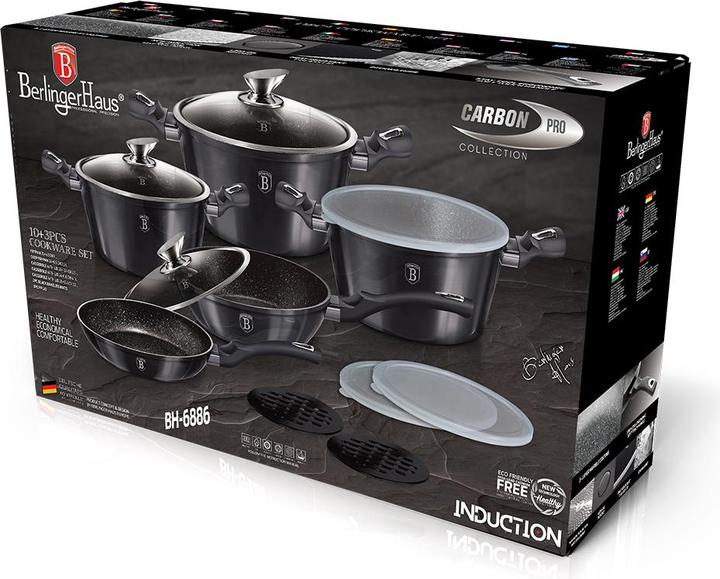Actual product image BerlingerHaus Metallic Line Carbon Pro Edition (20 cm, Pot, Aluminium)