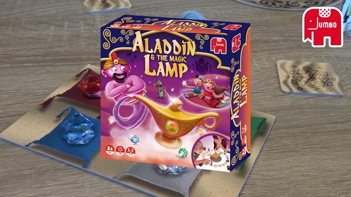 Actual product image Jumbo Aladdin and the magic lamp (German, French, Italian)