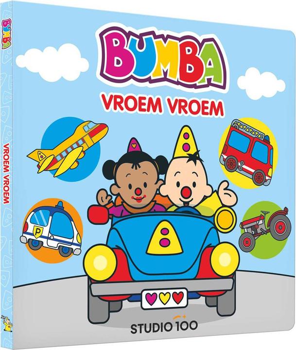 Image du produit Bumba -Livre en carton - Vroem Vroem