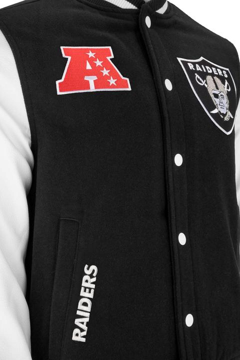 Actual product image New Era NFL Las Vegas Raiders Bomber Jacket Mens (S)