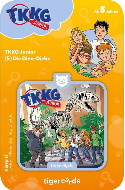 Produktbild Tigermedia Tigercard TKKG Junior Dino-Diebe (Deutsch)