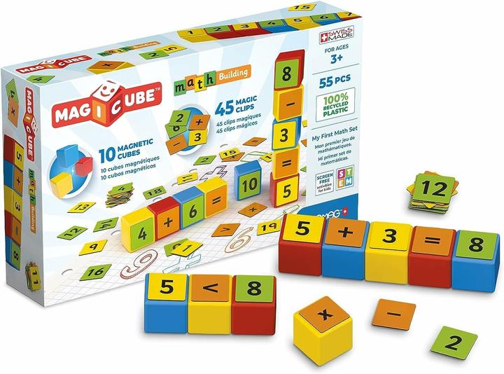 Immagine prodotto Geomag Cubi magnetici Magicube Math 55 Cubi
