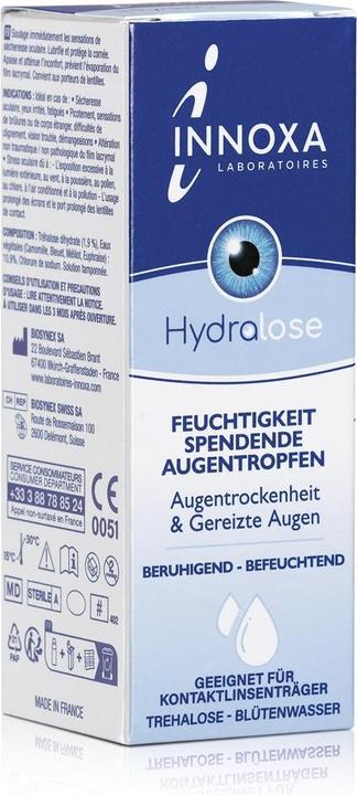 Immagine prodotto Innoxa Gocce oculari formula trasparente (n) 10 ml (10 ml, Flacone da 10 ml)