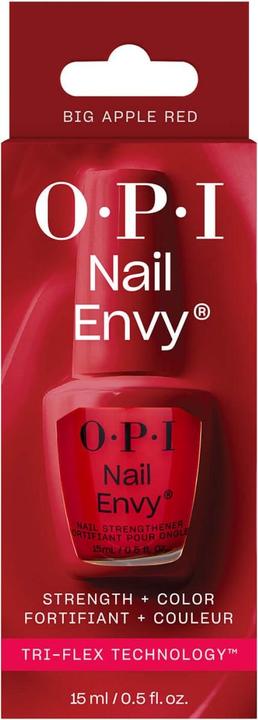Immagine prodotto OPI Indurente per unghie - Nail Envy Big Apple Red (Rosso Grande Mela, Smalto per unghie effetto gel)