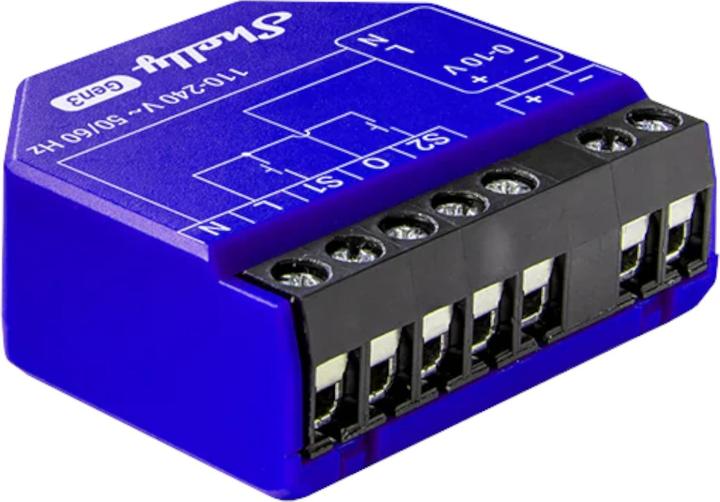 Produktbild Shelly Dimmer 0/1-10V PM Gen3 (Dimmaktor)