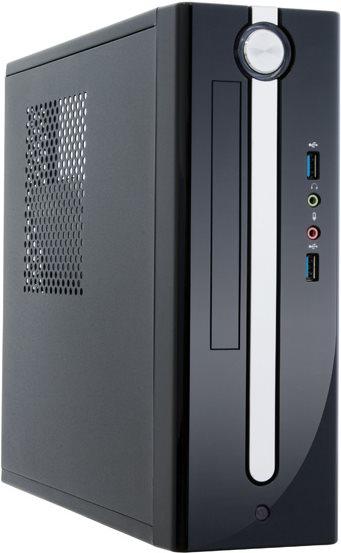 Actual product image Chieftec Mini-ITX housing FI-01B-U3, black (Mini-ITX)