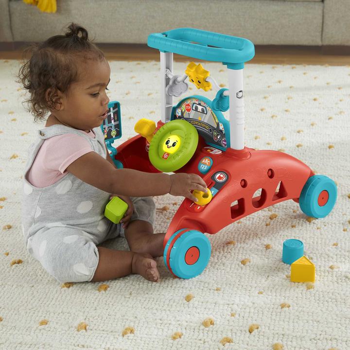 Actual product image Fisher-Price 2 sides car walker, baby toy - german edition