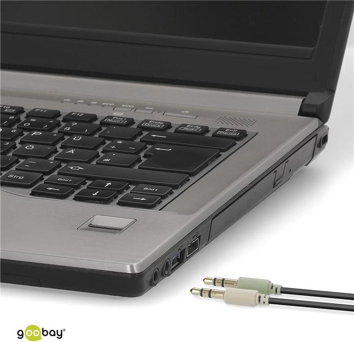 Actual product image MicroConnect Audio-Adapter (0.40 m, 3.5mm jack (AUX))