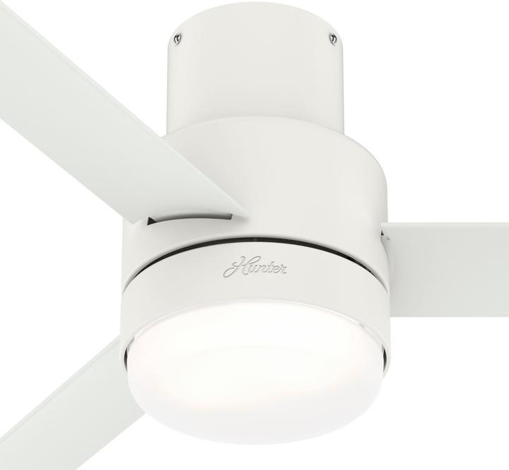 Produktbild Hunter Fans Deckenventilator Gilmour Weiss mit Licht (40.50 dB)
