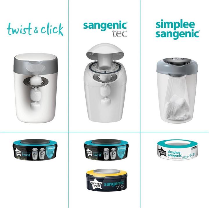 Immagine prodotto Sangenic Cassette di ricarica Twist & Click (18 x)