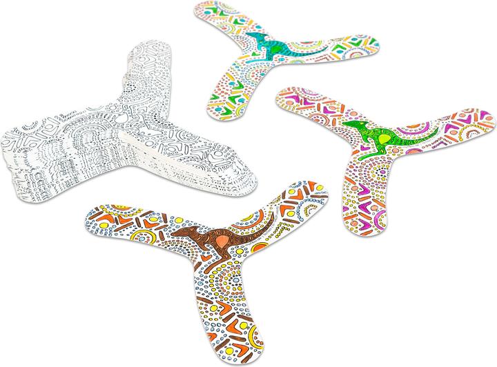 Image du produit Tic Toys Boomerangs à concevoir soi-même, 30 pièces