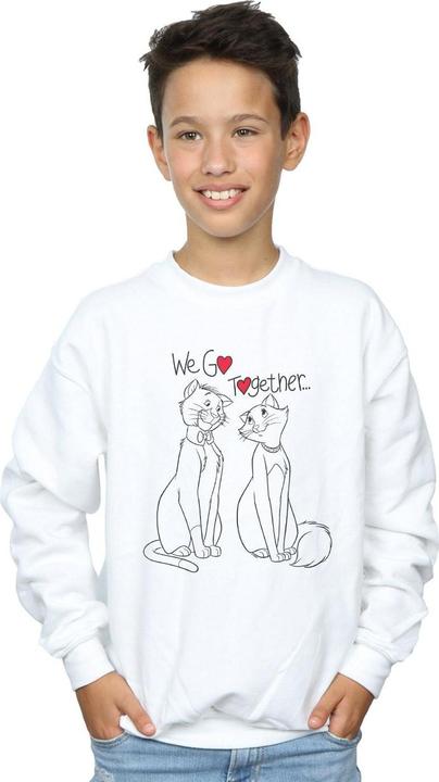 Immagine prodotto Disney Aristocats We Go Together Felpa Ragazzi (128)