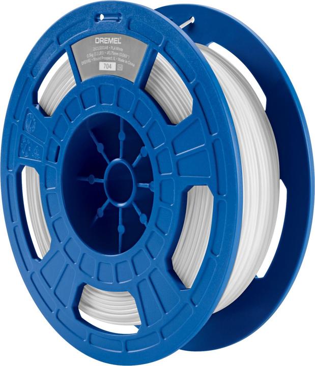 Dremel Filament (PLA, 1.75 mm, 500 g, White)