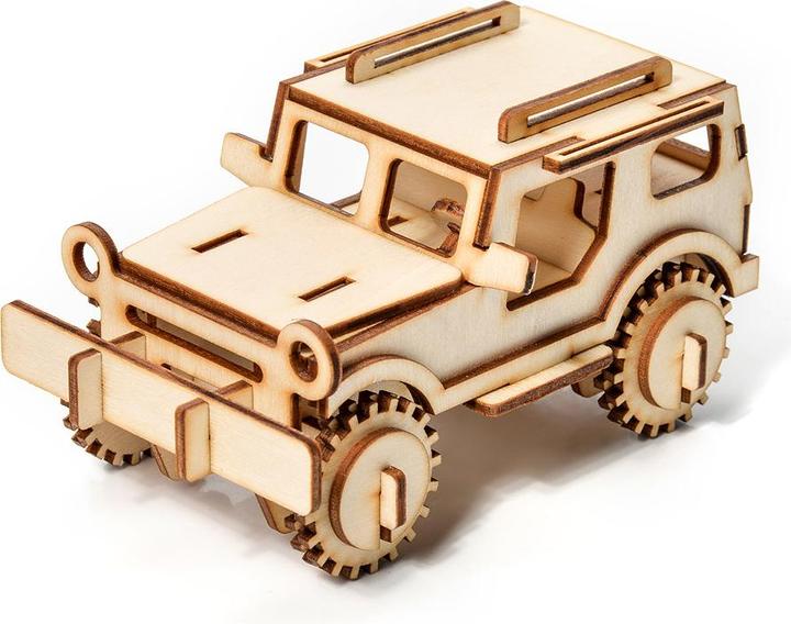 Immagine prodotto Little Story Modello di puzzle 3D Little-Story Drewniane - Jeep