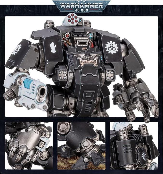 Produktbild Games Workshop Iron Hands – March of Iron Strike Force (Kunststoff)
