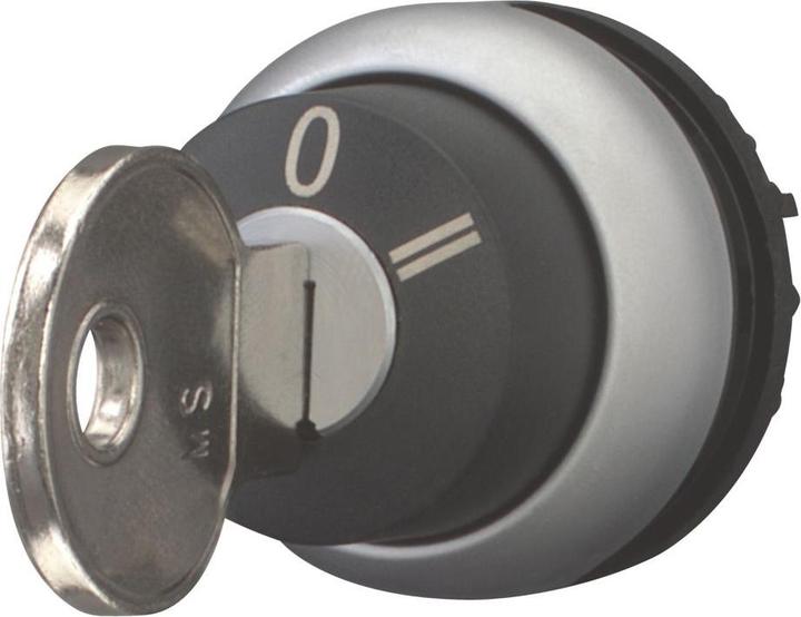 Image du produit Eaton M22-WRS3-MS3 Bouton-poussoir à clé Anneau frontal plastique Clé noire 1 pc.