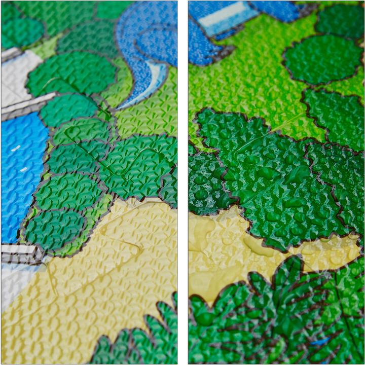 Image du produit Relaxdays Tapis-de-jeu Dinosaure (31 x 31 x 1 cm)