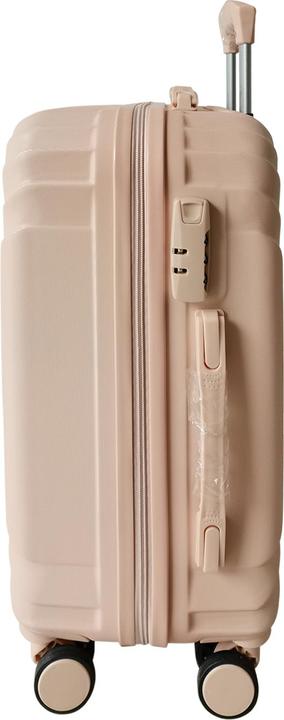 Produktbild NTK-Collection Hartschalenkoffer 4er-Set Mabell Pink (115 l, Handgepäck (bis 50l), M (50 - 90l), L (90 - 115l), XL (ab 115l))