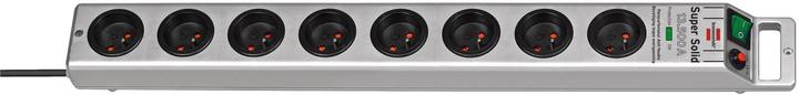 Image du produit Brennenstuhl Super-Solid 8way, 2.5m (polycarbon) (8 x, PECO 7/5, 2.50 m)