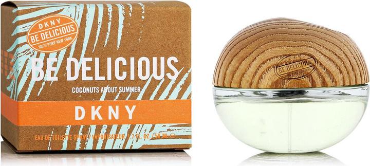 Actual product image DKNY Donna Karan NY Be Delicious Women Coconuts Summer Eau de Toilette (re) 50 ml (Eau de toilette, 50 ml)