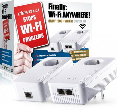 Image du produit Devolo dLAN 1200+ WiFi ac Starter Kit (1200 Mbit/s)