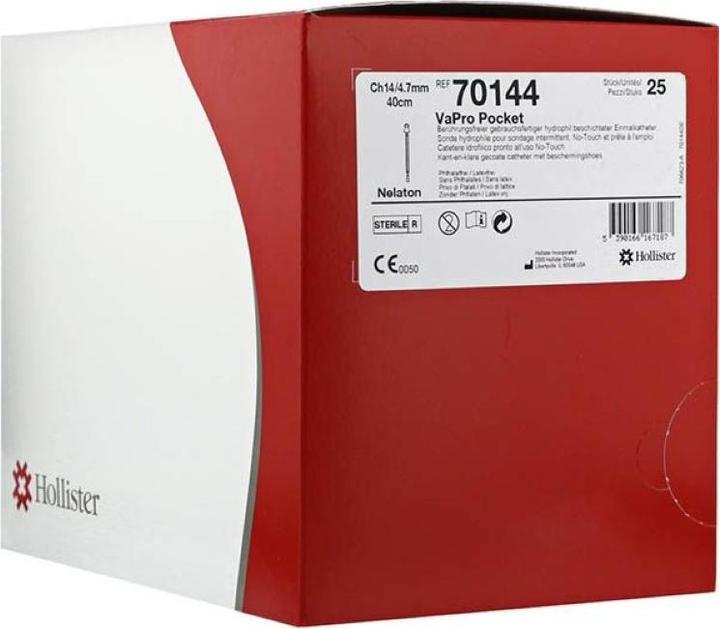 Produktbild Hollister Incorporated VaPro Plus Pocket CH14 40cm 25 Stk
