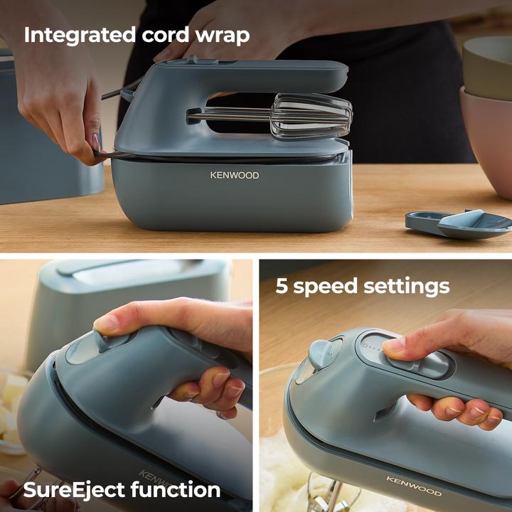 Produktbild Kenwood Handmixer HMP40.000GY (350 W)