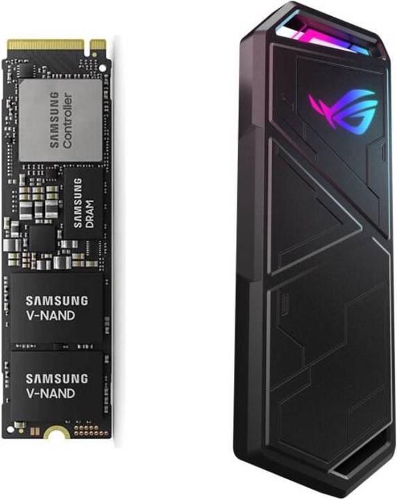 Samsung PM9A1 + Asus ROG Strix Arion Lite case
