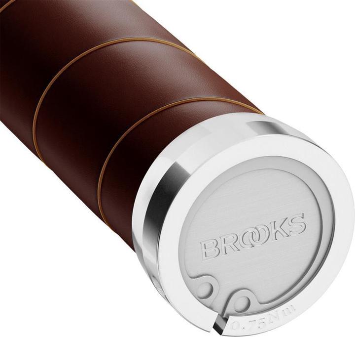 Actual product image Brooks Running BROOKS handlebar grips Slender Grips 130/100 mm, brown
