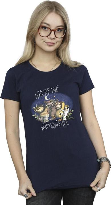 Actual product image Where The Wild Things Are Womens/Ladies Cotton T-Shirt (M)