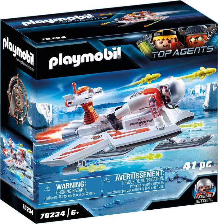 Produktbild Playmobil Spy Team Fluggleiter (70234, Playmobil Top Agents)