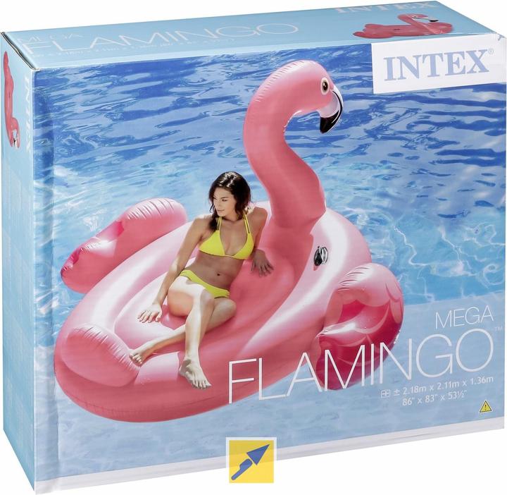 Actual product image Intex Mega Flamingo Island