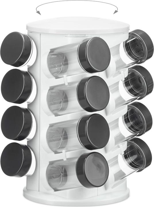 Image du produit Relaxdays Carrousel à épices 16 pots