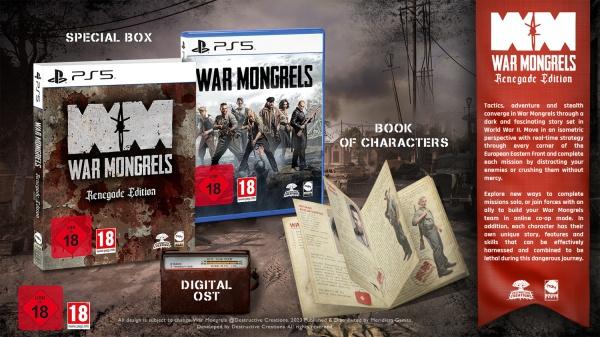 Immagine prodotto Mindscape War Mongrels: Edizione Rinnegato (PS5, DE)