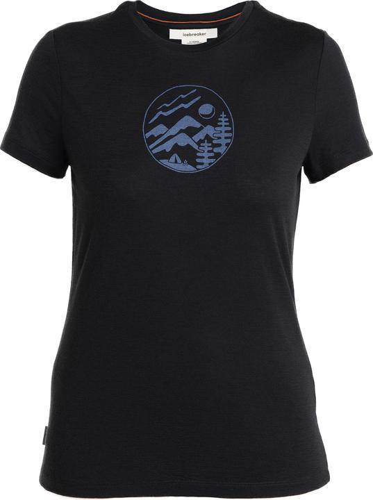 Actual product image Icebreaker Women's Tech Lite III S/S Tee Camping Circle (XS)