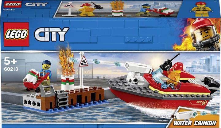 Immagine prodotto LEGO Vigili del fuoco al porto (60213, LEGO City)